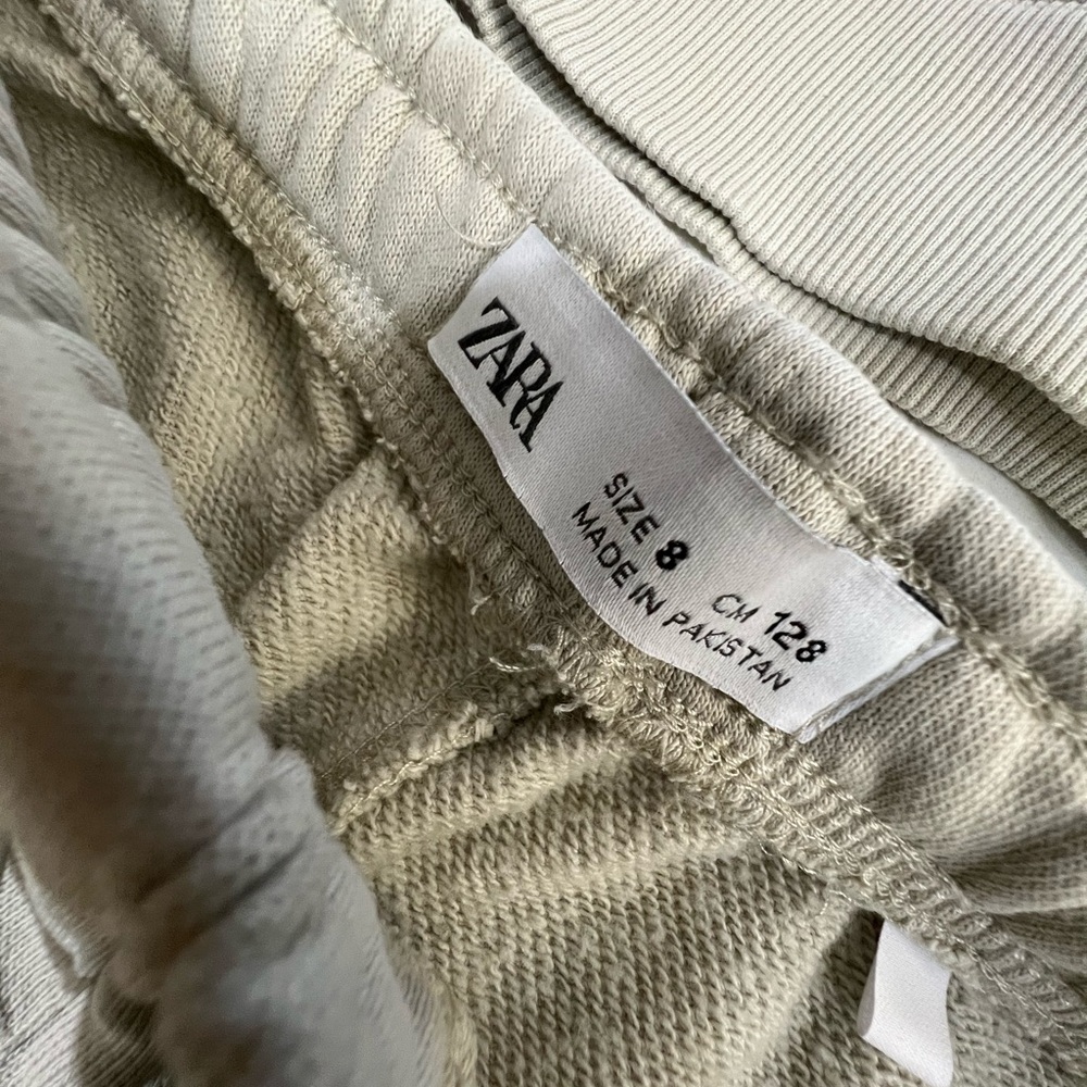 Zara Kids Cream Jogger Set - Picture 7 of 10